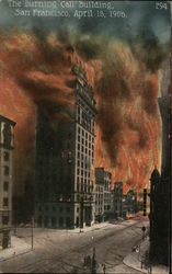 The Burning "Call" Building The Burning "Call" Building