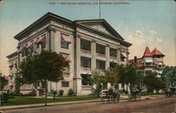 The Pacific Hospital Los Angeles, CA Postcard Postcard Postcard