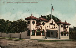 Municipal Bath House Paso Robles, CA Postcard Postcard Postcard