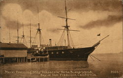 Naval Training Ship "Pensacola", Yerba Buena Island Naval Training Ship "Pensacola", Yerba Buena Island