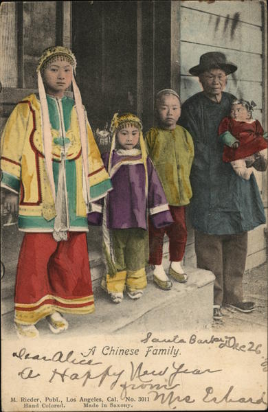 A Chinese Family Asian