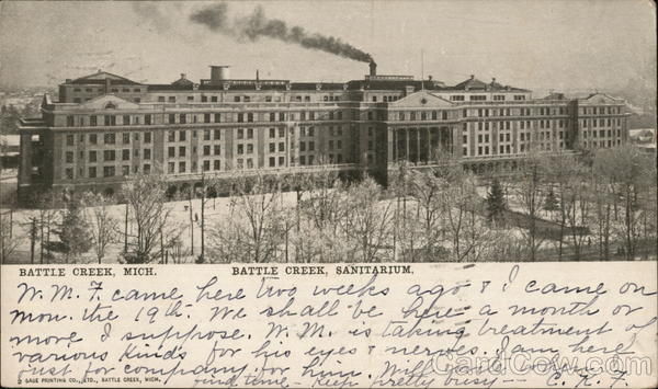 Battle Creek Sanitarium Michigan
