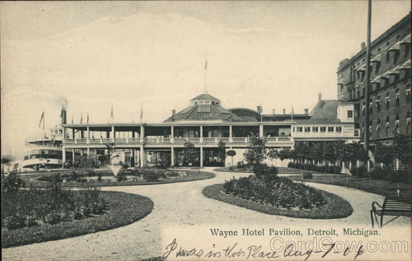 Wayne Hotel Pavilion Detroit Michigan