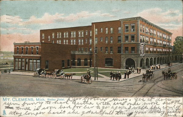 Medea Hotel Mount Clemens Michigan