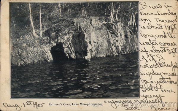 Skinner's Cave, Lake Memphremagog QC Canada Quebec