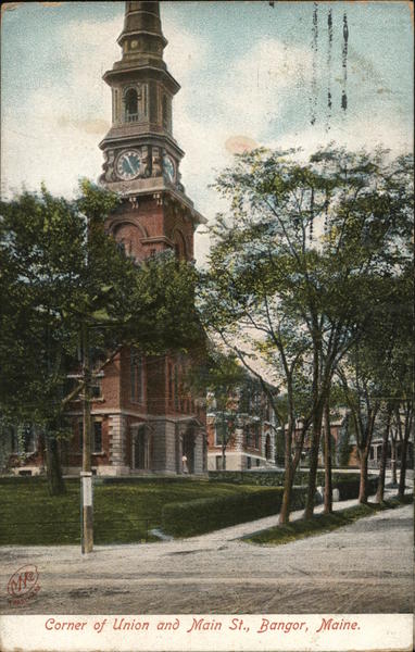 Corner of Union and Main St. Bangor Maine