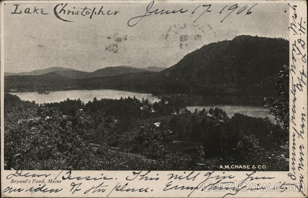 Lake Christopher Bryant Pond Maine