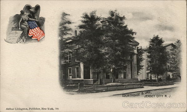 Courthouse and Jail Jersey City New Jersey