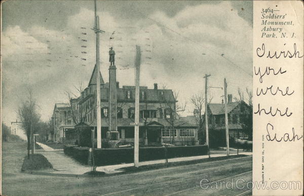 Soldiers' Monument Asbury Park New Jersey