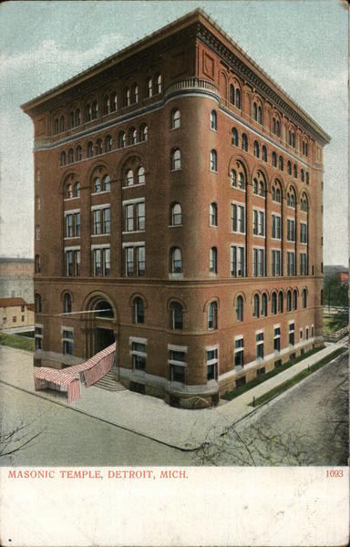 Masonic Temple Detroit Michigan
