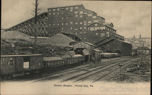 Clinton Breaker Forest City Pennsylvania