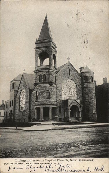 Livingston Avenue Baptist Church New Brunswick New Jersey