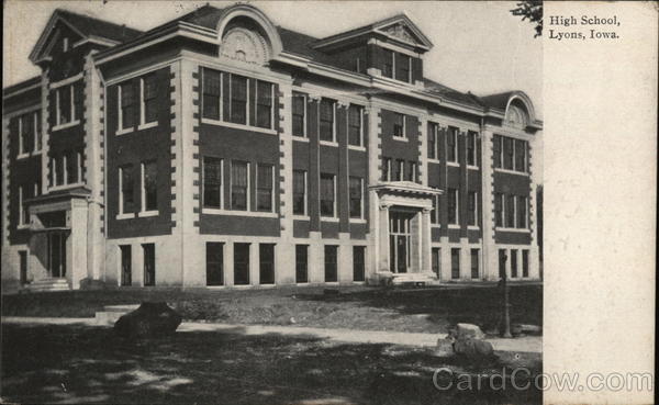 High School Lyons Iowa