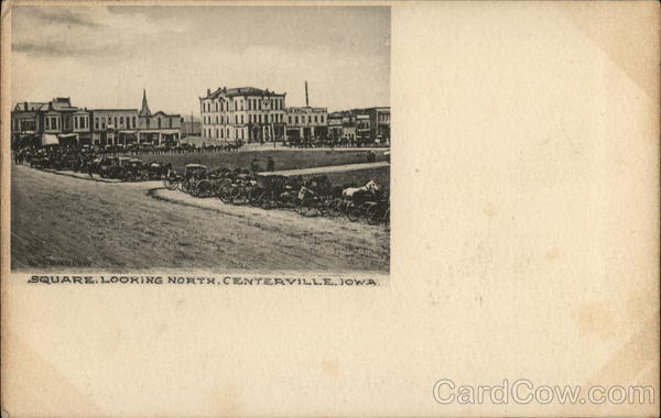 Square Looking North Centerville Iowa