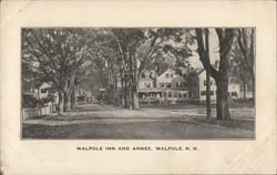 Walpole Inn and Annex New Hampshire Postcard Postcard Postcard