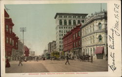 Broadway from Twelfth Street Broadway from Twelfth Street