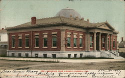 Carnegie Free Library Eureka, CA Postcard Postcard Postcard