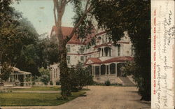 Main Entrance, Hotel Vendome San Jose, CA Postcard Postcard Postcard