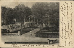 Hotel and Colonnade Postcard