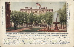 Hotel Plaza Denver, CO Postcard Postcard Postcard