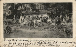 Soda Bay Springs California Lake County Postcard Postcard Postcard