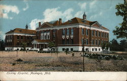 Hackley Hospital Muskegon, MI Postcard Postcard Postcard