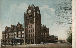 Union Depot Detroit, MI Postcard Postcard Postcard