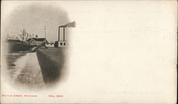 Mill Dam Battle Creek, MI Postcard Postcard Postcard