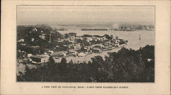 A Fine View From Baldhead's Summit Postcard