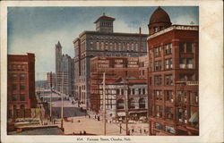 Farnam Street Omaha, NE Postcard Postcard Postcard