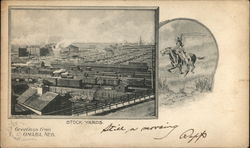 Stock Yards Postcard