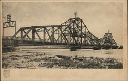 East Omaha Bridge Postcard