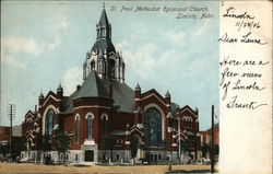 St. Paul Methodist Episcopal Church Lincoln, NE Postcard Postcard Postcard