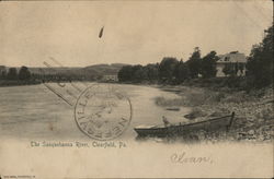 The Susquehana River Postcard