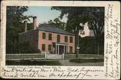 Country House of Hetty Green Bellows Falls, VT Postcard Postcard Postcard