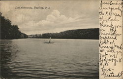 Lake Hammersley Postcard