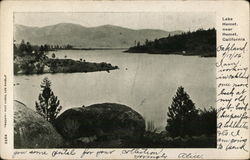 Lake Hemet California Postcard Postcard Postcard