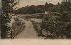 Orr's Island Bridge Orrs Island, ME Postcard Postcard Postcard