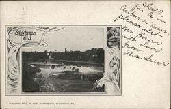Skowhegan Falls Postcard