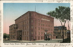 Bangor House Maine Postcard Postcard Postcard