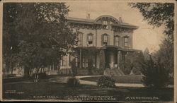 East Hall, Ladies Dormitory, Albright College Postcard