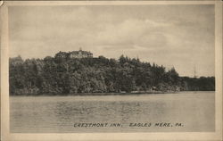 Cresmont Inn Eagles Mere, PA Postcard Postcard Postcard