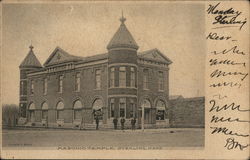 Masonic Temple Sterling, KS Postcard Postcard Postcard
