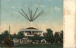 The Air Ship, Willow Grove Park Postcard