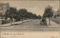 East Twentieth Street Chester, PA Postcard Postcard Postcard