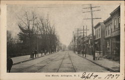 Elm Street Arlington, NJ Postcard Postcard Postcard