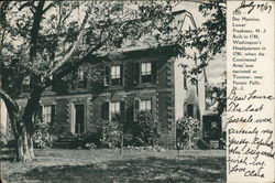 Dey Mansion, Built 1740 Preakness, NJ Postcard Postcard Postcard