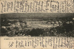 View of Overlook Mountain Postcard