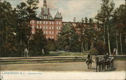 Lakewood Motel Postcard