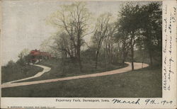 Fejervary Park Davenport, IA Postcard Postcard Postcard